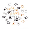 15Pcs 3 Colors Alloy Clasps FIND-TA0006-56-3