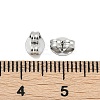316 Surgical Stainless Steel Ear Nuts X-FIND-WH0110-193P-3