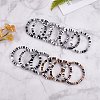 Handmade Polymer Clay Heishi Surfer Stretch Bracelets Set BJEW-SW00099-07-4