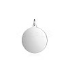 Anti-Tarnish 304 Stainless Steel Pendants STAS-I311-33D-P-1