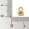 Ion Plating(IP) 304 Stainless Steel with Rhinestone Charms STAS-G351-11G-4