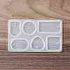 DIY Shield & Geometric Shape Pendant Silicone Molds DIY-G067-06A-2