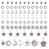 84Pcs 7 Style Tibetan Style Alloy Pendants TIBEP-PH0001-52-1