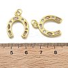 Brass Micro Pave Cubic Zirconia Pendants KK-U060-23G-02-3