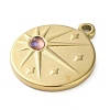 PVD Vacuum Plating 316 Stainless Steel Pendants STAS-C090-06G-03-2