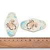 Rack Plating Alloy and Enamel Big Pendants ENAM-T021-29H-3