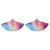 430 Stainless Steel Filigree Big Pendants LS-X1-STAS-TAC0004-019-2
