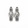 Tibetan Style Alloy Pendants TIBEP-N011-006-2