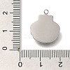 Anti-Tarnish 304 Stainless Steel Pendants STAS-P371-099P-3