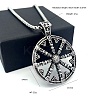 Vintage 304 Stainless Steel Viking Anchor Pendant Necklaces for Men VB2493-6