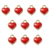 Alloy Enamel Charms ENAM-YW0002-28-2