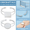 DIY Blank Bangle Making Kits DIY-UN0005-73-5