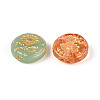 Baking Paint Transparent Glass Beads DGLA-N018-16-2