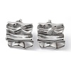 Non-Tarnish 304 Stainless Steel Stud Earrings EJEW-P258-21P-1