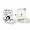 Transparent Glass Beads GLAA-F121-15C-2
