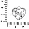 304 Stainless Steel Pendants STAS-I327-13P-3