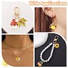40Pcs 20 Styles Thanksgiving Day Zinc Alloy Enamel Pendants FIND-CJ0004-82-7