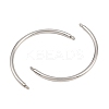 304 Stainless Steel Cuff Bangles Making STAS-H240-68P-2