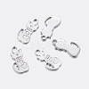 Non-Tarnish 304 Stainless Steel Kitten Charms LS-STAS-F159-50P-1