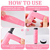 9Pcs 3 Colors PU Leather Anti-slip Tennis Racquet Overgrip DIY-CN0002-75-5