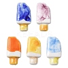 10Pcs 5 Colors Handmade Porcelain Beads PORC-FS0001-38-1