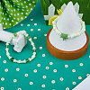 3 Strands Flat Round Handmade Polymer Clay Beads CLAY-SC0001-69A-4