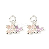 Brass Enamel Charms KK-C107-19S-1