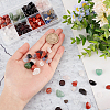 158G 8 Styles Natural Mixed Stone Beads G-NB0004-05-3