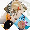 3Pcs Colorful Tassel Keychain Handmade Boho Keychain Personalized Bag Charm Tassel Keychain for Women JX282A-7