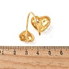 304 Stainless Steel Open Cuff Ring for Women RJEW-Z088-03G-3