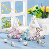 10Pcs Resin Beads PACR-TA0001-33G-8