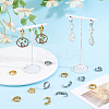 16Pcs 2 Colors 304 Stainless Steel Huggie Hoop Earrings Findings STAS-BBC0009-68C-4
