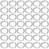 500Pcs 304 Stainless Steel Split Rings STAS-SP0001-66E-1