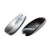 Natural Black Lip Shell Pendants SHEL-N026-160C-3