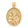 Ion Plating(IP) 304 Stainless Steel Pendants STAS-R225-05G-1
