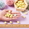 Natural Wooden Beads WOOD-TAC0010-05G-7