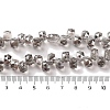 Pearl Luster Plated Electroplate Beads Strands EGLA-H104-09A-PL02-4