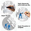 Sport Theme Stainless Steel Cutting Dies Stencils DIY-WH0238-149-4