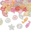 250Pcs 50g Transparent Acrylic Beads TACR-FP0001-05-4