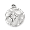 Non-Tarnish 304 Stainless Steel Pendants STAS-F287-30P-1