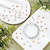 54Pcs 9 Style Brass Beads KK-AR0002-50-6