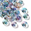 Baking Paint Transparent Glass Beads DGLA-S116-01J-1