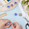 4 Rolls 4 Colors Special Coated Nylon Beading Threads for Seed Beads OCOR-PH0006-50A-3