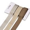9 Yards 3 Styles Polyester Ribbon SRIB-A014-H04-1