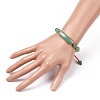 Natural Green Aventurine Braided Bead Bracelets for Women Men BJEW-JB08930-05-3