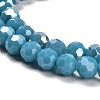 Opaque Glass Beads Stands EGLA-A035-P6mm-B12-3