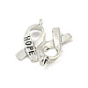 Awareness Ribbon Hope Tibetan Style Alloy Pendants TIBEP-R344-11AS-LF-2