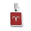 304 Stainless Steel Pendants STAS-C097-56P-10-1