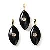 Natural Obsidian Pendants GG-CBA1AE1-02G-01-1