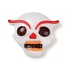 Skull Halloween Opaque Resin Decoden Cabochons RESI-R446-01U-1